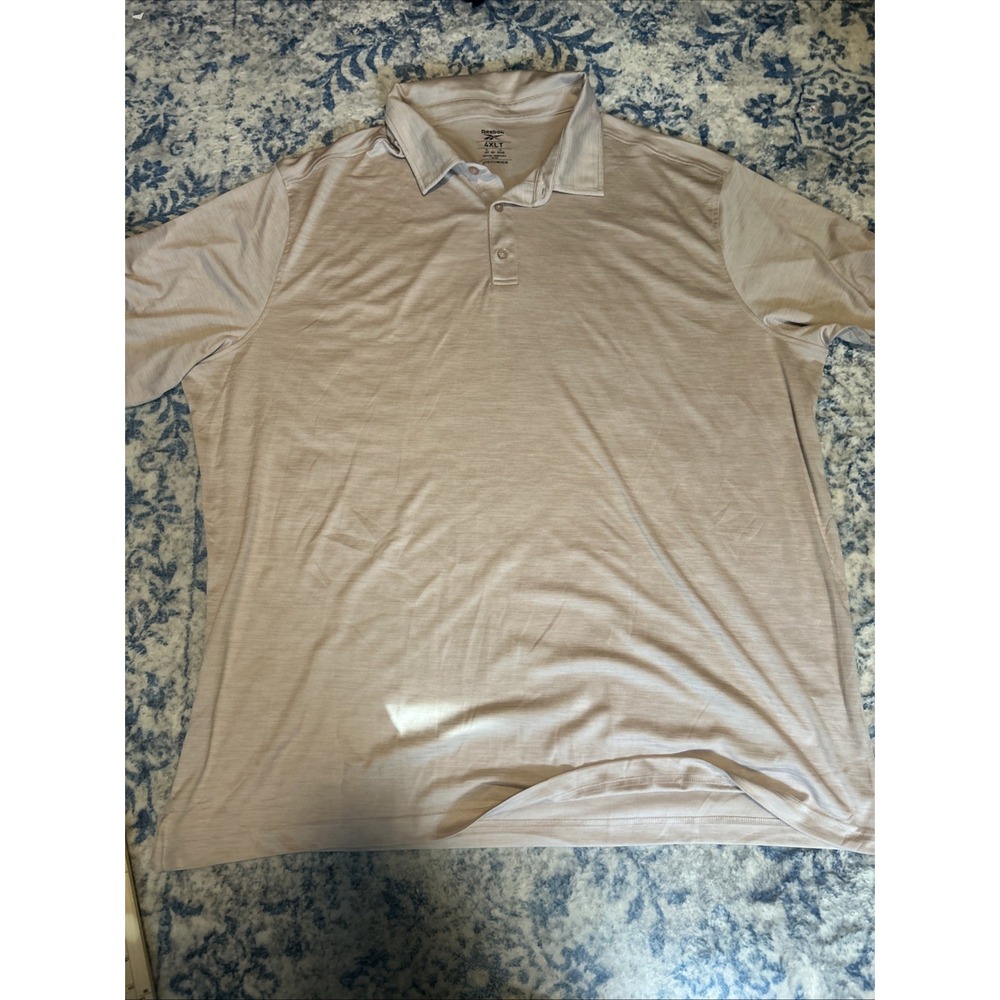 Reebok Speedwick men's size 4XLT short sleeves polo shirt